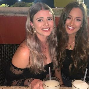 Black polka dot sheer sleeve long sleeve top